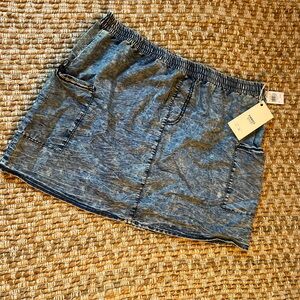 🎁🎁🎁
Adorable cargo Skirt with Elastic Waist